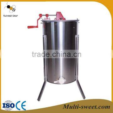 Hot sale 4 frame manual honey extractor