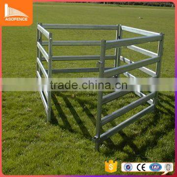 Best price in 2017 hot dipped galvanized tube horse fence / cattle yard fence