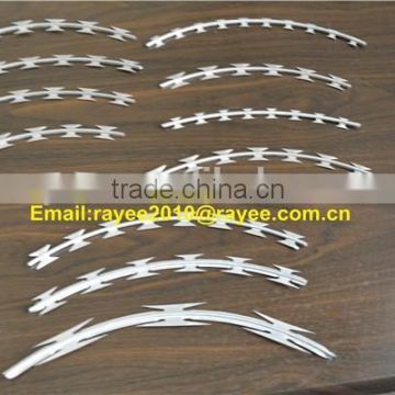 galvanized straight Razor Wire CBT60