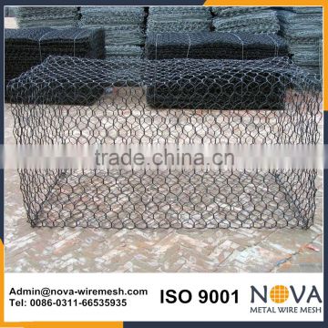 Galvanized gabion basket / gabion anping