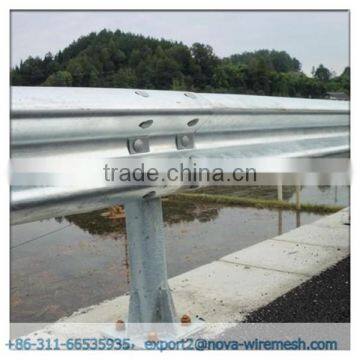 Galvanized / PVC coated W beam guardrail