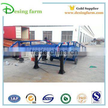 Heavy duty mobile hydraulic container load ramp for sale