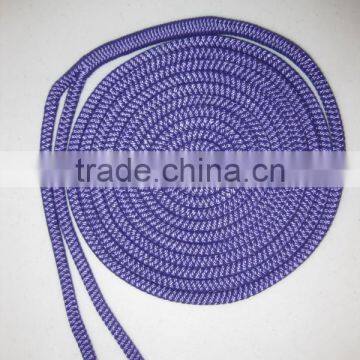 3/8" X 10' NYLON DOUBLE BRAID DOCK LINE - purple