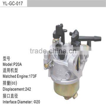173F GX240 gasoline engine spare parts carburetor