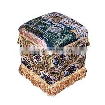 storage wooden ottoman
