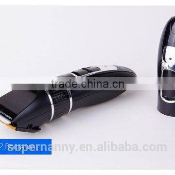 Supernanny Ceramic and Titanium Coated Blade Electric Clippers for Hair With 2 Batteries photo-4