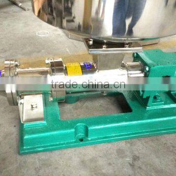 Industrial Steel Food Hopper Screw Tomato Ketchup Pump photo-4
