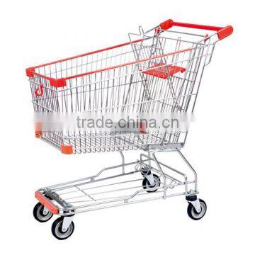 80L Asian style supermarket trolley,shopping cart