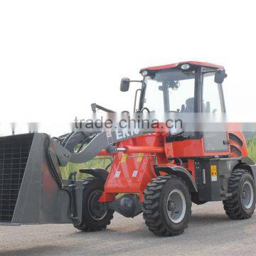 New ER10 CE Tractor Mini Wheel Loader With Quick Hitch for Sale photo-4
