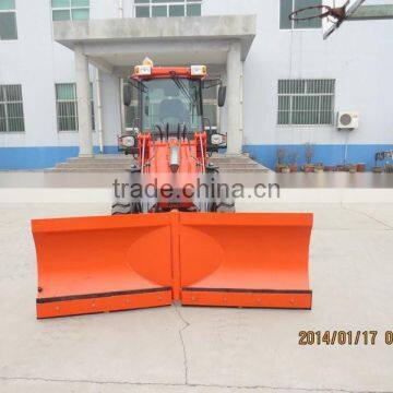 Neue EVERUN Brand ER06 CE Geprueft Schneeraeumung Hoflader Mit Schneeschild/Schneepflug photo-4