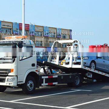 Dongfeng New RHD 4Ton Flatbed Tow Truck for Sale photo-3
