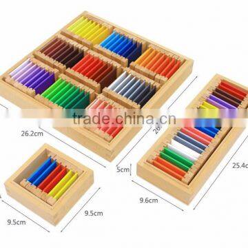 Preschool Wooden Early Educationa Toys Montessori Sesorial Teaching Aids Color Board photo-6