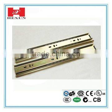 three-fold slow close ball bearing guide slide