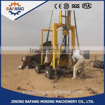 XY-200 walking drilling machine with 22hp diesel engine