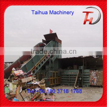 Full-automatic corn silage baler machine/corn silage square baling press machine