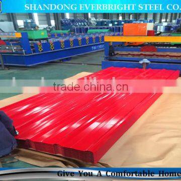 Top Quality Color Coated Corrugated Steel Roofing Tile photo-3
