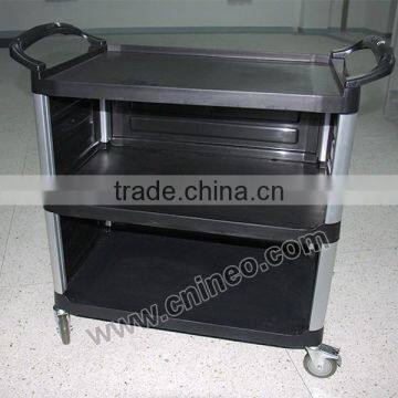 3 Tiers Plastic Commercial Restaurant And Hotel Multiduty Service Cart photo-3