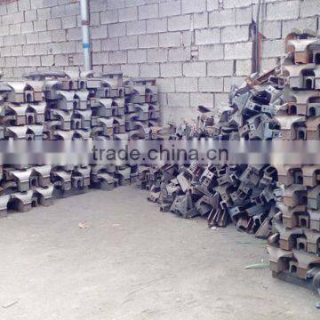 5" 125mm France Type Swivel Bench Vise With Anvil photo-3