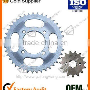 Factory Price AX100 Motorcycle Chain Sprocket Kits photo-4