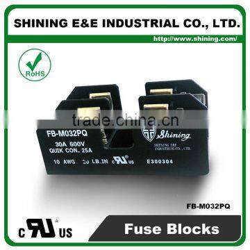 FB-M032PQ UL Approved Equal To Bussmann 30A 2 Pole Porcelain Fuse Holder photo-4