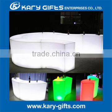 Remote Control Led Bar Counter Wedding Led Light Reception Bar Table photo-5