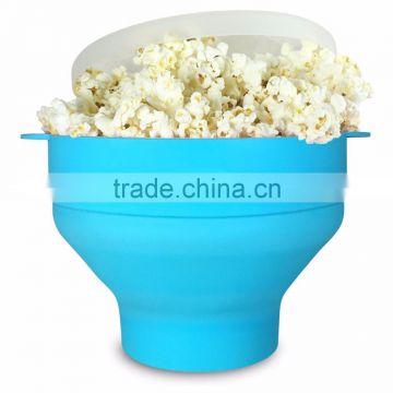 High Quality Microwave Silicone Popcorn Popper Silicone Collapsible Popcorn Popper Maker