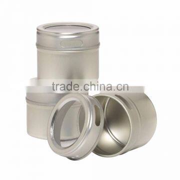 2016 3 Pieces Stainless Steel Magnetic Spice Tins Set photo-2