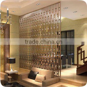 Customed Decorative Stainless Steel Hanging Screen Room Dividers