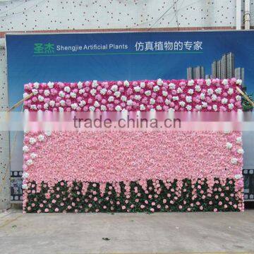 SJ4001210 Silk Artificial Hydrangea/peony/rose Flower Wall Decoration Backdrop photo-3