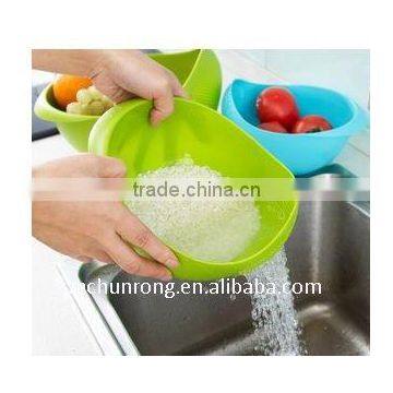 Perforated Plastic Washing Basket photo-2