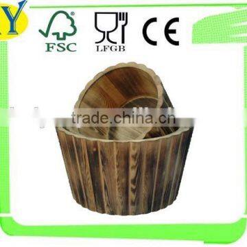 2015 china supplier vintage wholesale wooden bucket