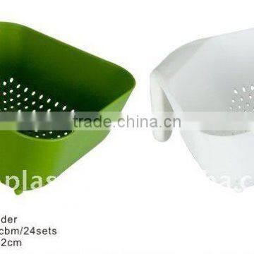 Plastic Square Colander Food Storage Container photo-2
