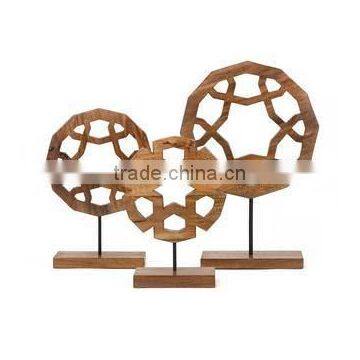 wooden decorative sculpture