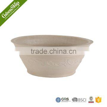 Round Coloful Hotel Decorative Large Tree Planter Pot