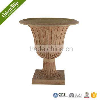 Recyclable Decorative Tall Garden Urns - GreenShip