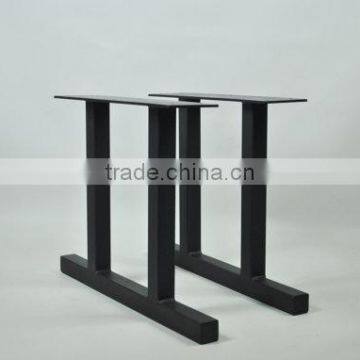 16 inch outdoor garden table leg metal iron double T shape bench leg