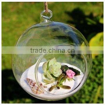 Unique Hanging Crystal Glass Flower Vases photo-2