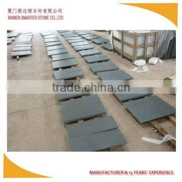 Black sandstone tile,polished sandstone,black color sandstone