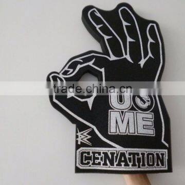 Green Sponge Foam Hand Gloves photo-3