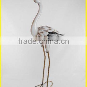 Garden Status Metal Crane Home Garden Decoration Big Bird