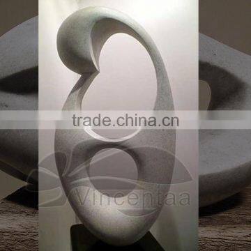 Garden Decor Stone Carving Abstract Marble Sculpture Statue for Sale photo-2