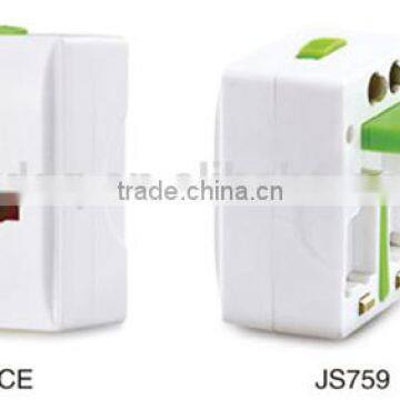 Female to Male Electrical Europe Plug Adapter photo-2