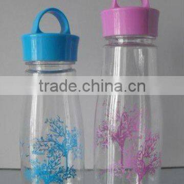 Plastic Transparent Water Bottles with handle