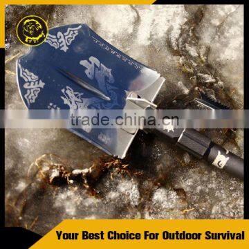 Factory Price Multi Tool Folding Camping Steel Shovel