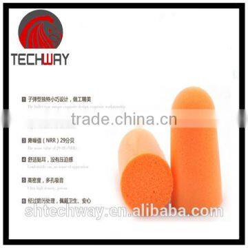 Bullet Shape Wireless PU Foam Sleeping Ear Plugs photo-3