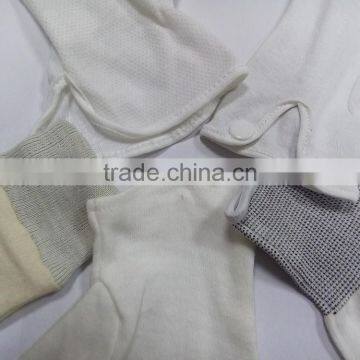 DDSAFETY 2017 White Cotton Interlock Buddy Glove With Elastic Cuff photo-3