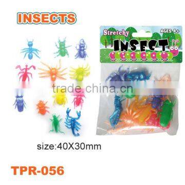 Soft Plastic Stretchy Insects Toys/Ant/Spider etc.