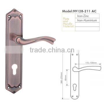 hot sale customsized EU and USA zinc alloy door handle