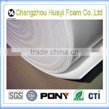 1cm high density white PE foam sheets