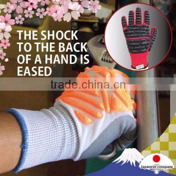 Functional wear resistant PVC coated gloves , disposable type available